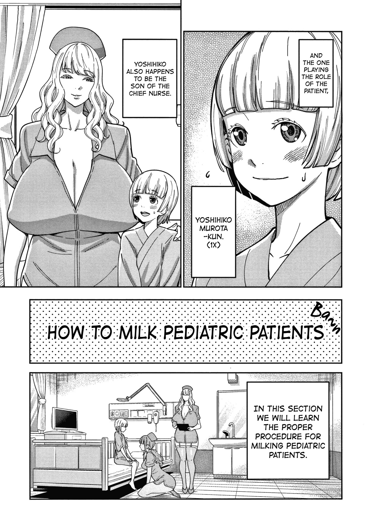 Hentai Manga Comic-OneShota Ward 24 Hour Care Harem Hospitalization Life-Chapter 2-4-124